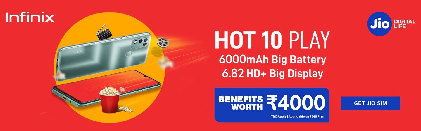 Jio Infinix Hot 10 Play Offer 2021