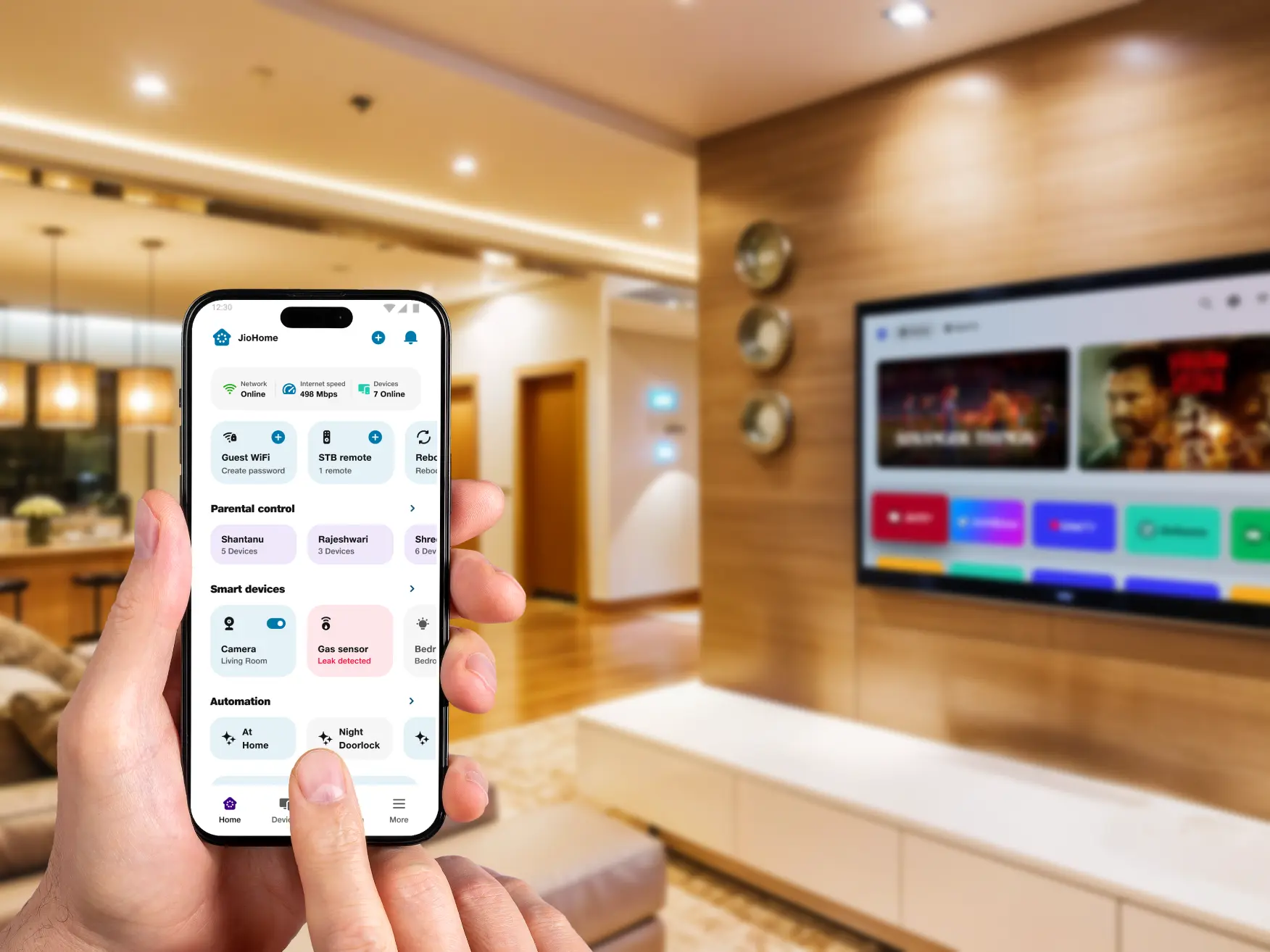 An all-in-one app to control your home devices!