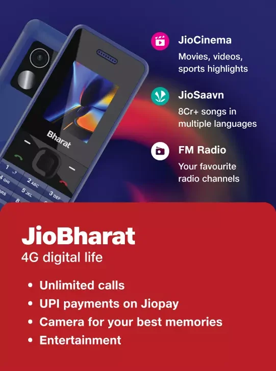 Jio Bharat 4G Phone: Connecting India's Digital Revolution