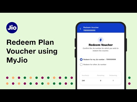 How to redeem your Plan vouchers using MyJio app (English)?