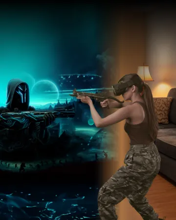 Enjoy movies and TV shows in 360° immersive VR.